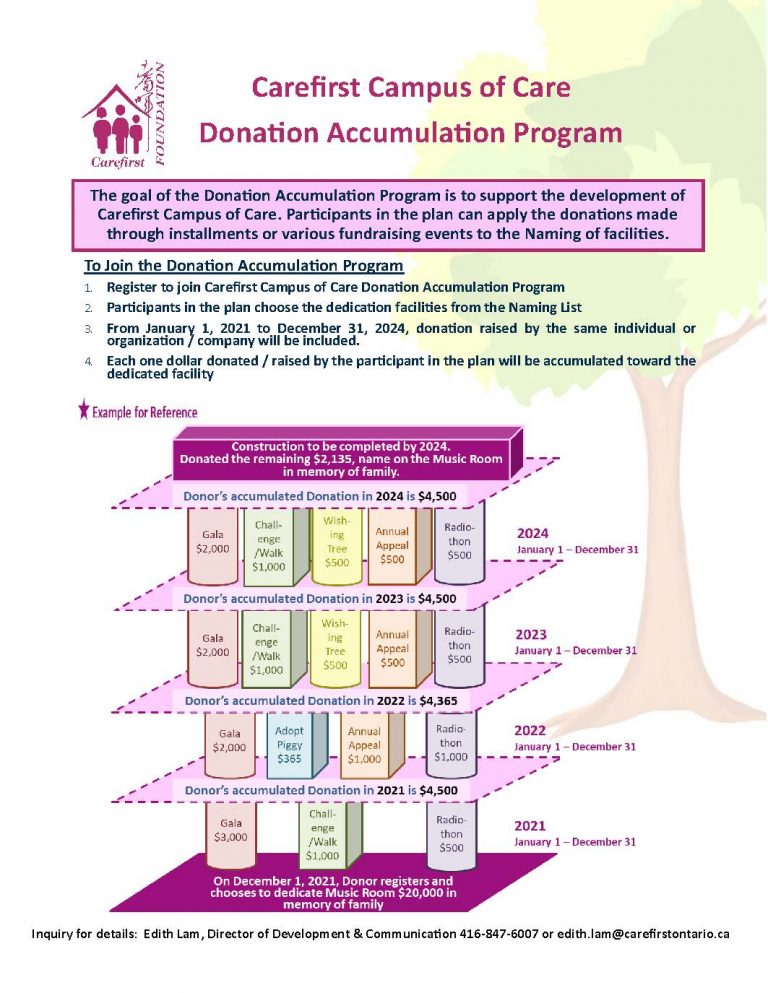 Donation Accumulation Program